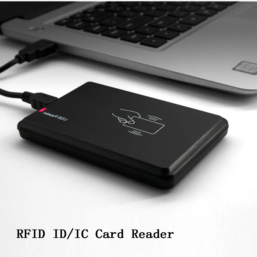 Smart RFID Card reader USB Port for Windows/Linux 125Khz/13.56MHz EM4100/TK4100/14443A ID/IC Card Contactless proximity reader