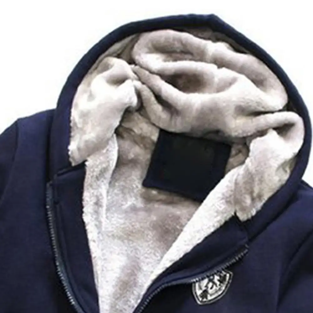 Calças de cordão com capuz casaco de lã com capuz