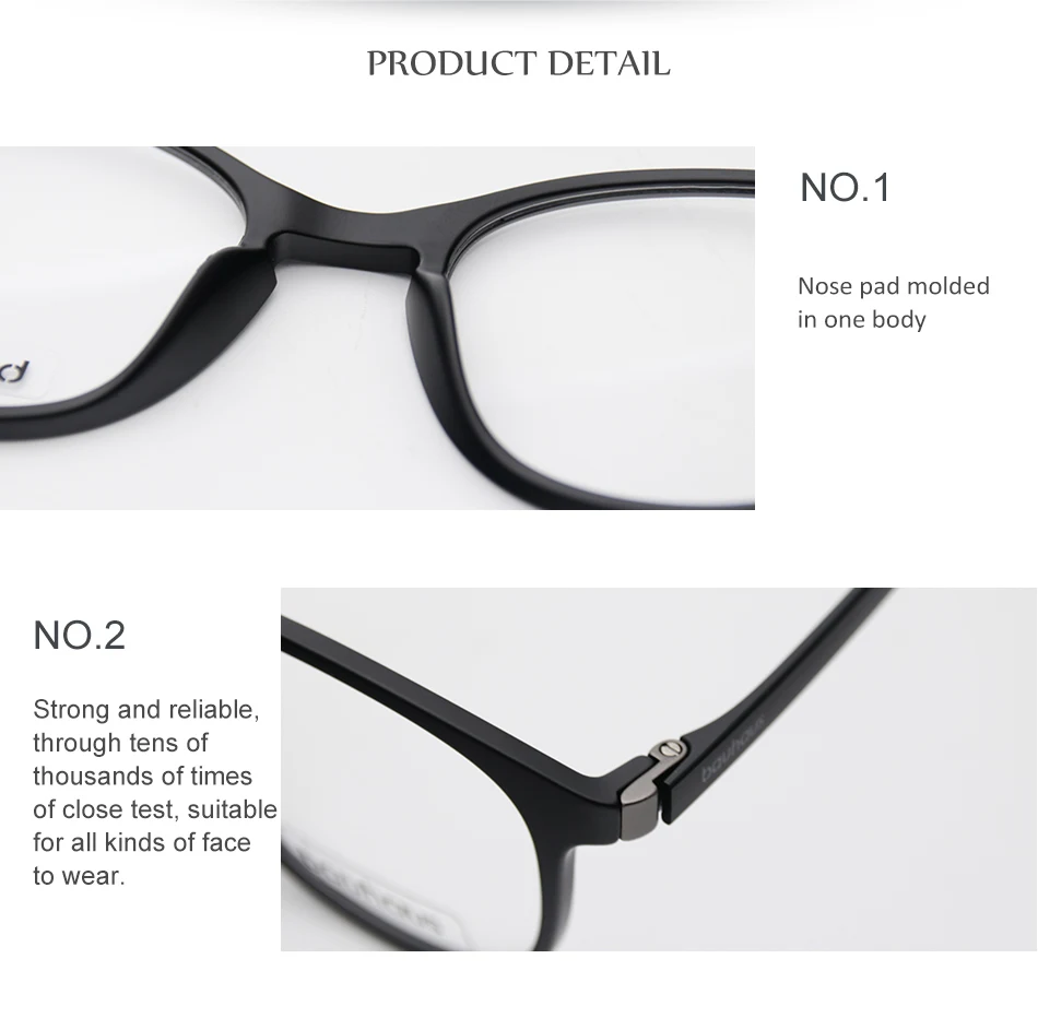 RS008 Ultraleichte Sonnenbrille Für Unisex Frauen Brillen Rahmen Mit Polarisierten Magnet Clip Auf Sonnenbrille Weibliche Uv400 Oculos De – Detail 11