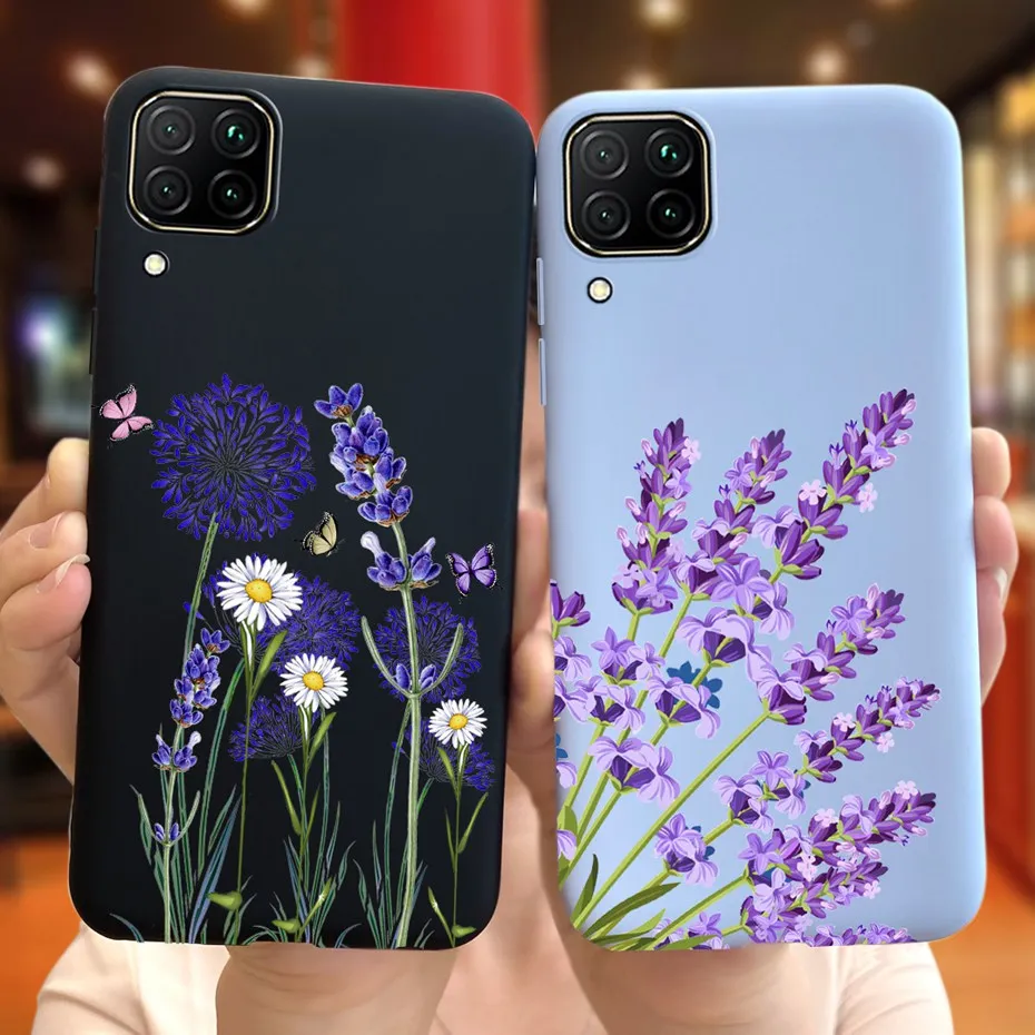 For Huawei P40 Lite Case Silicone Cute Cover Cases For Huawei P40 Lite E Cover Fundas P40Lite P 40 P40 Lite E TPU Coque Bumper