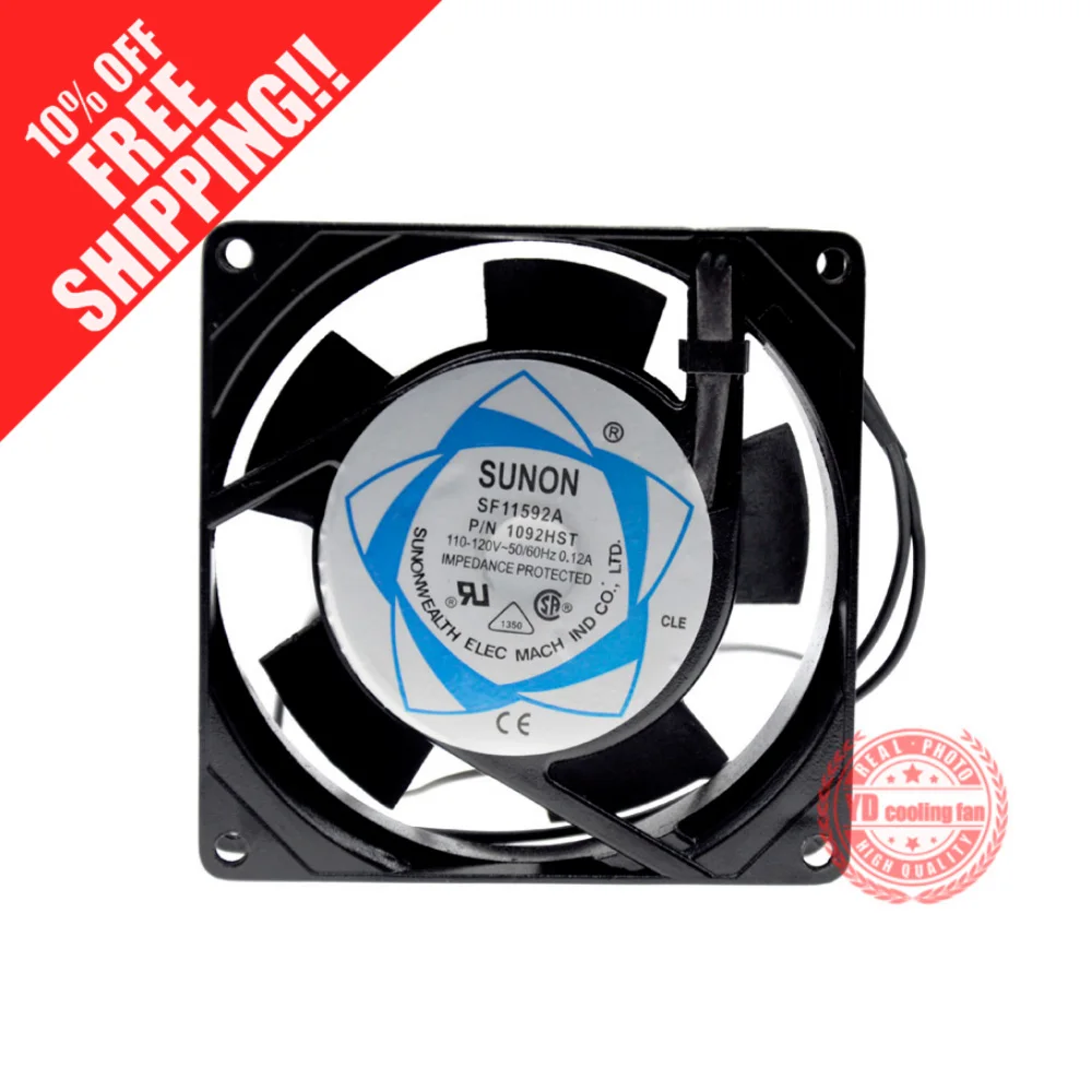 NEW SUNON SF9225AT P/N1092HSL HBL 9225 AC110 cooling fan