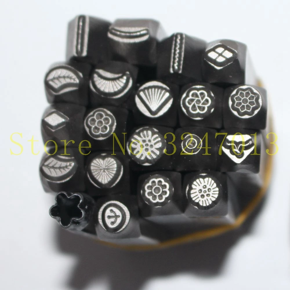 1SET Steel Punches  Metal Stamp Punch set for Handmaking Tools