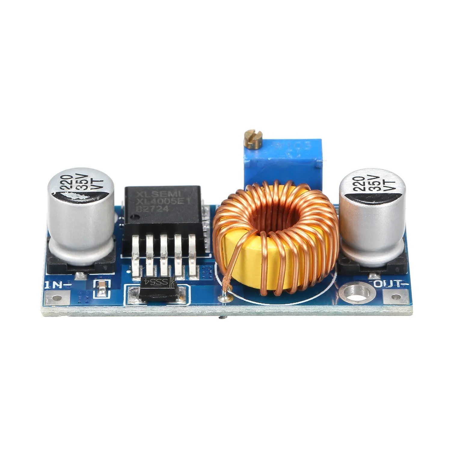 XL4005 DC-DC Verstelbare Step-Down Module 4 ~ 38V 5A Hoge Conversie Efficiency Lage Rimpel Verstelbare Automatische Converter