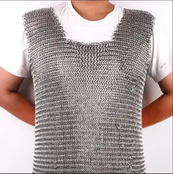 304 Stainless Steel Vest Stab-resistant Protective Iron Men