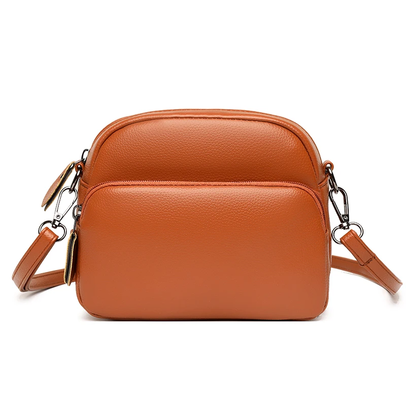 PU Leather Crossbody Bag Korean Fashion Shoulder Bags For Women Small Messenger Bag Vintage Lady's Purse Luxury Designer Handbag