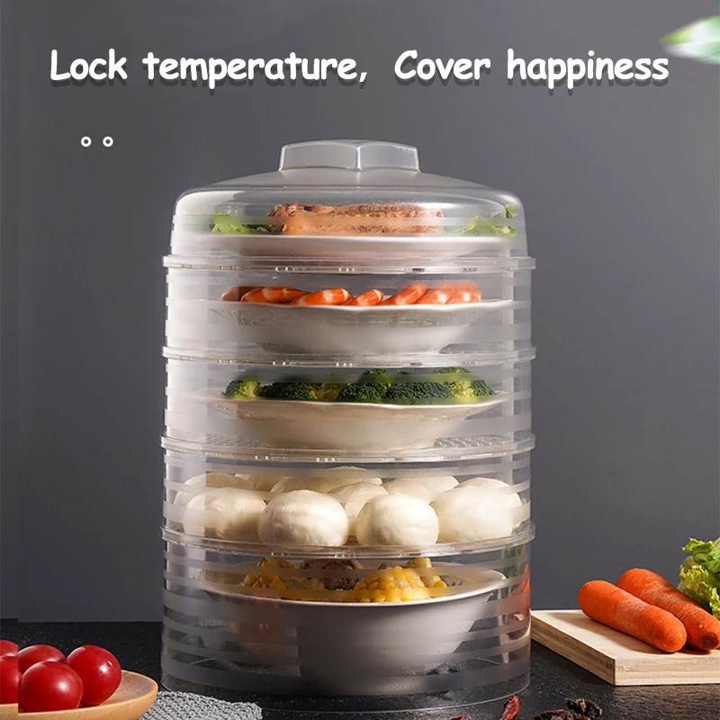 Tent Freely Folded Dustproof Anti Mosquito Cover Multi-layers Food Cover Vegetable Meal Keep Warm Insulated Thermal Food