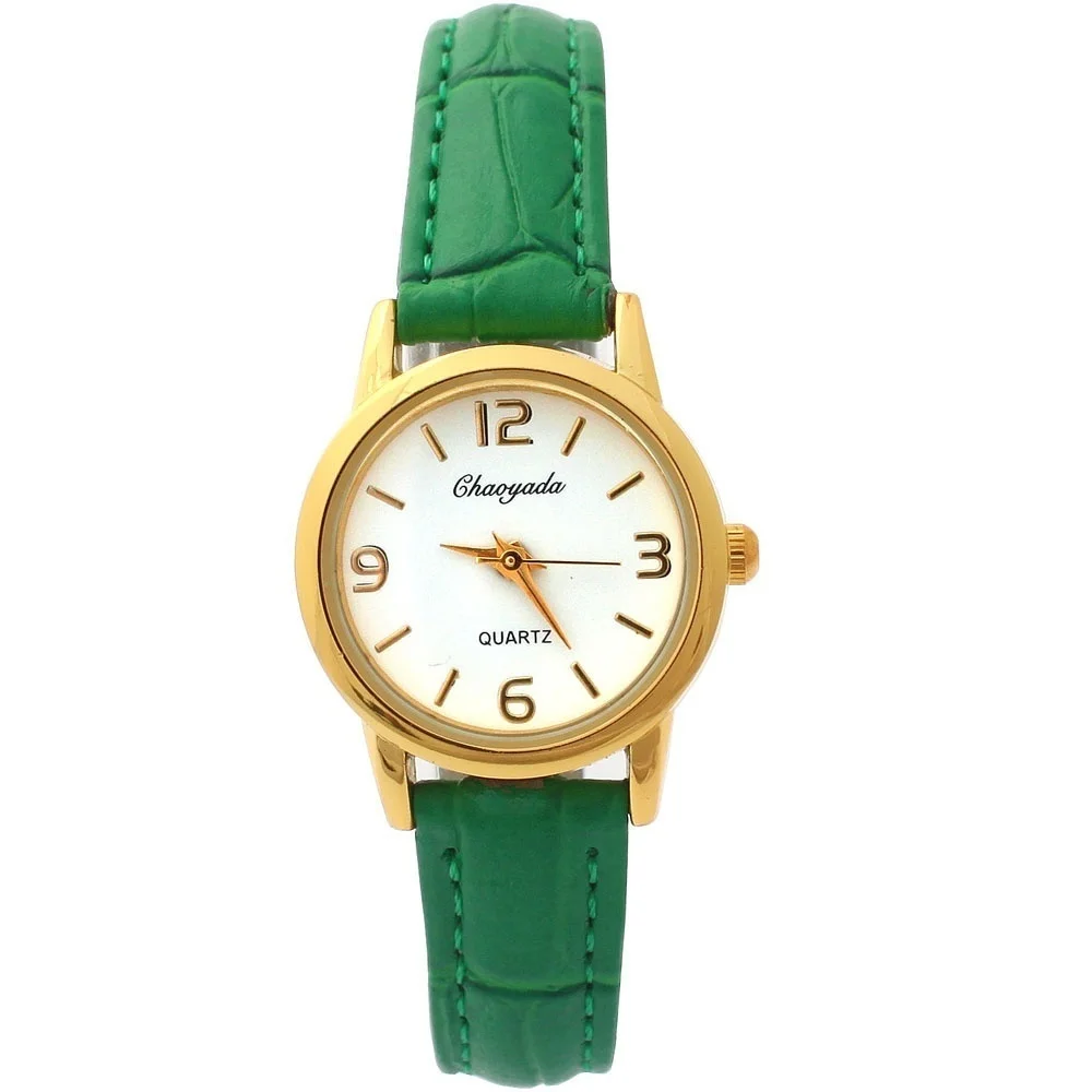 10 màu sắc Phổ Biến Cô Gái Dễ Thương Đồng Hồ Nữ Đồng Hồ Trẻ Em Da Ngựa Thạch Anh Dành Cho Trẻ Em Hình Thú Hoạt Hình Trẻ Em Đồng Hồ Đeo Tay