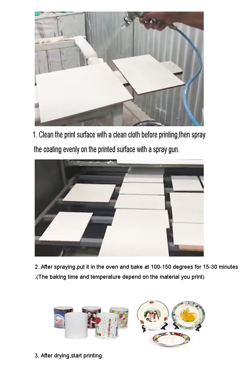 einkshop 1kg sublimation coating for ceramic and Metal Coating Liquid sublimation coating metal