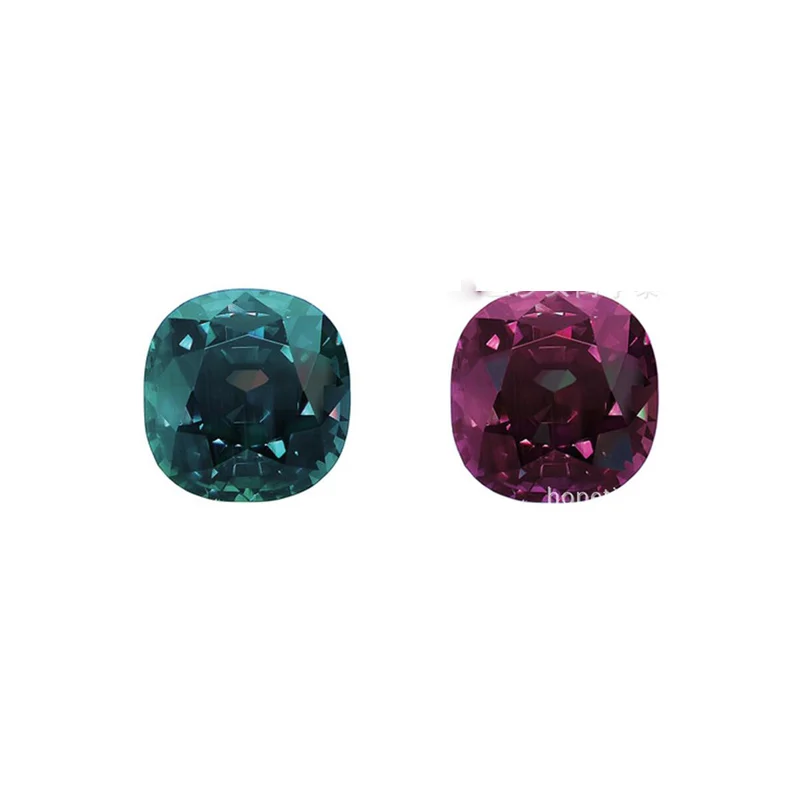 VANTJ Lab Grown Alexandrite Loose Gemstone Oval Cut for Silver or Gold Mounting Diy Fine Jewelry Wonem Gigt