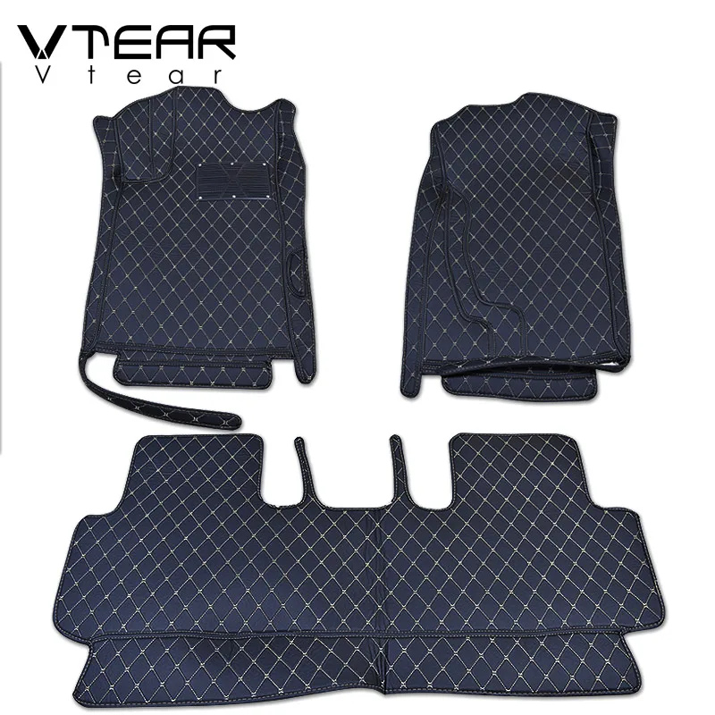 

Vtear for Haval F7 F7X car floor mats waterproof foot pads custom carpet leather rugs car-styling interior auto accessories