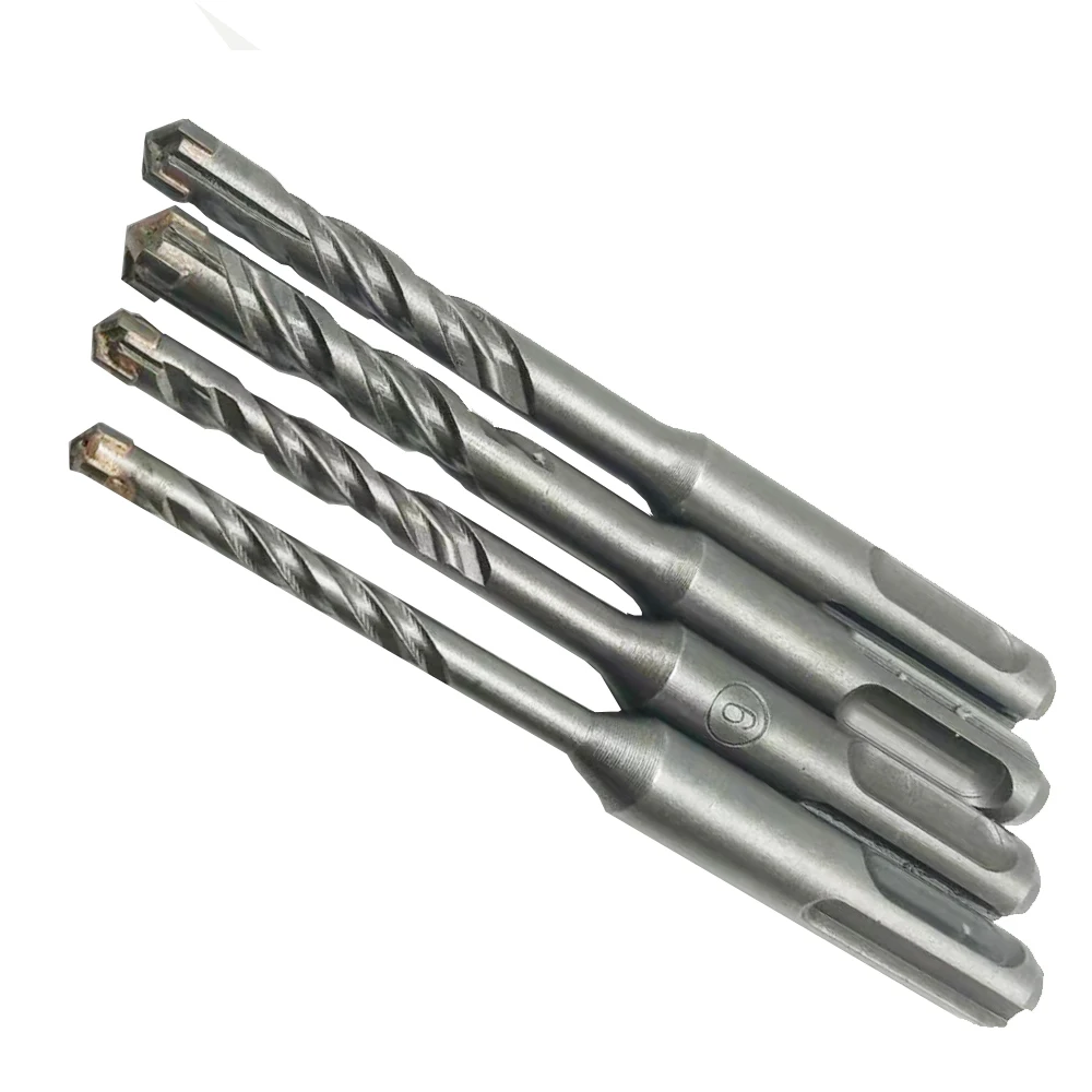 1Pcs 110Mm Elektrische Hamerboren 4-12Mm Cross Type Wolfraam Staal Legering Sds Plus Voor metselwerk Beton Rots Steen