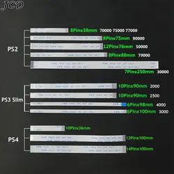 JCD Lade Board Power Schalter Kabel Für PS2 PS3 dünne PS4 10pin 12pin 14pin Controller Touch Pad Flex Band Kabel
