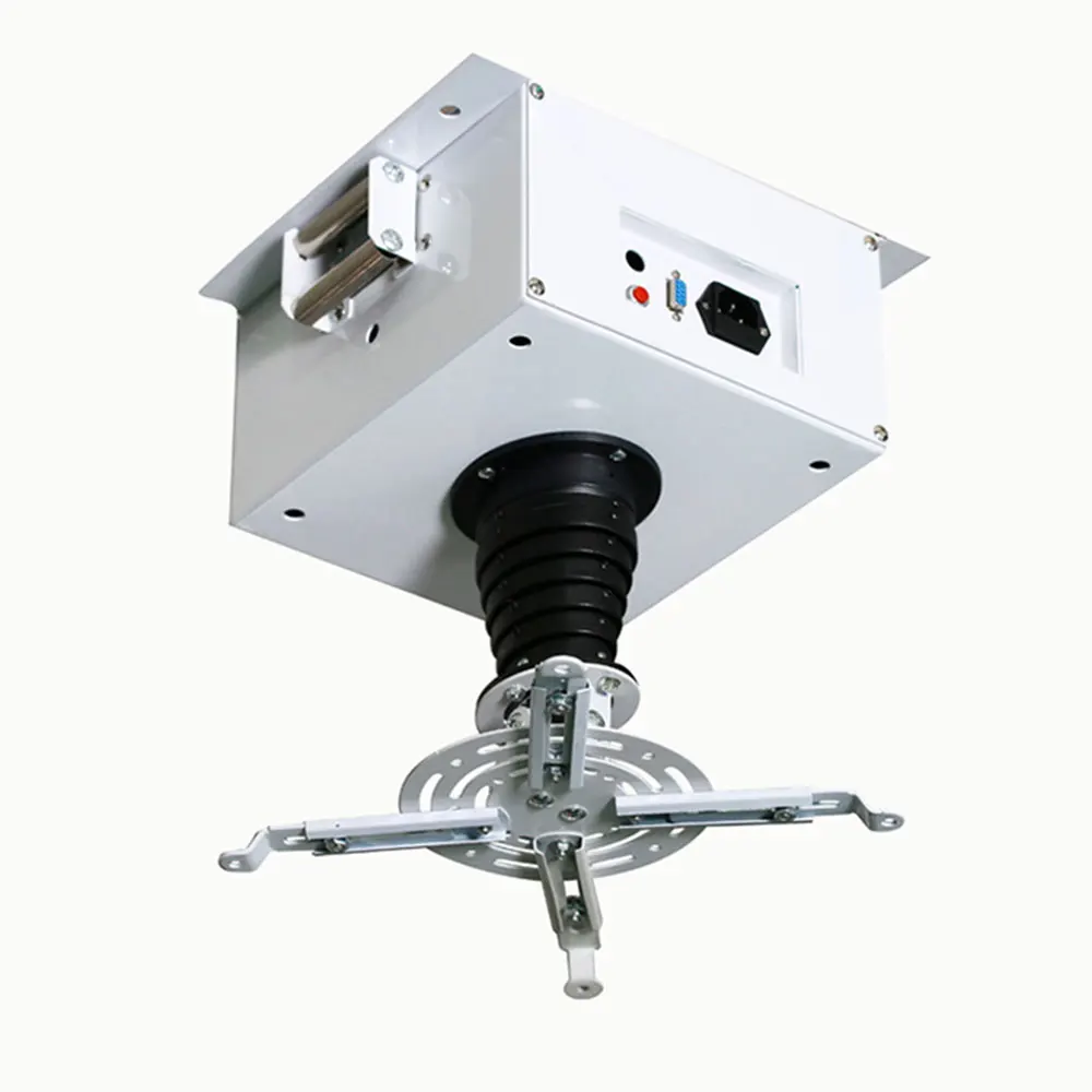 350mm Stroke Ultra-thin Projector Electric Hanger 30W Home Projector Bracket Hanger Wire/Remote/ Rs485