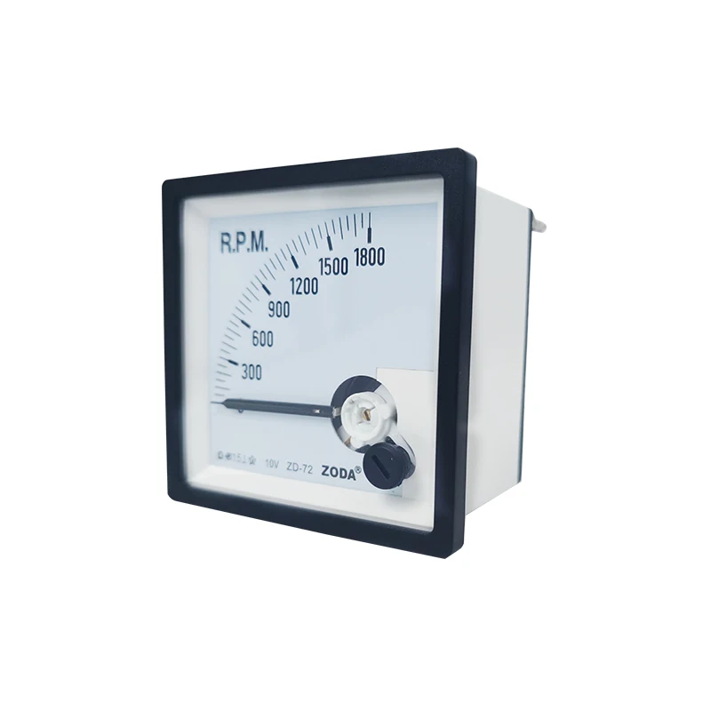 Contagiri DC ZD-72 1500 RPM /10V 1800RPM/min sensore di eccitazione voltmetro puntatore voltmetro 72*72mm