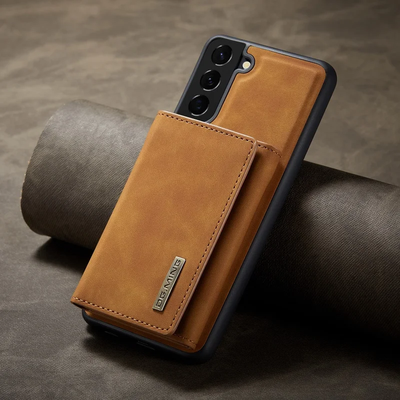Magnetic Leather Phone Case With Card Case For Samsung Galaxy S24 Ultra S22 S23Plus S21 S23FE Note20 Ultra  A14 A54 A53 A71 Case