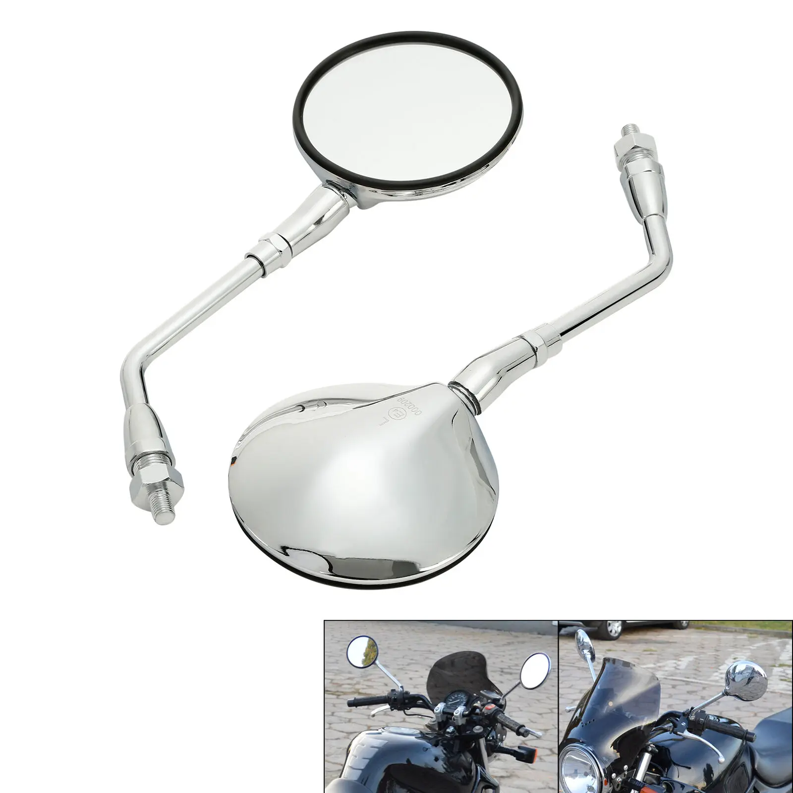 

Motorcycle Mirrors For Honda CB500 CB750 CB1100 CB1000 CB1300