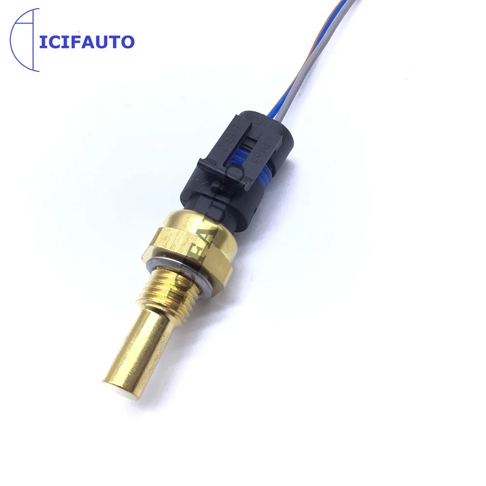 Coolant Water Temperature Sensor With Connector Pigtail For Saab Renault Opel Lancia Fiat Daewoo Chevrolet Alfa Romeo 12191170