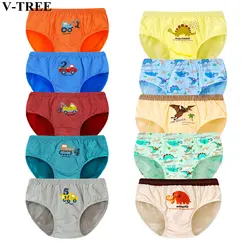 Children Panties Cartoon Kids Thong Underwear Cotton Briefs For Kids Breathable Printed Comfortable Boys Lingerie