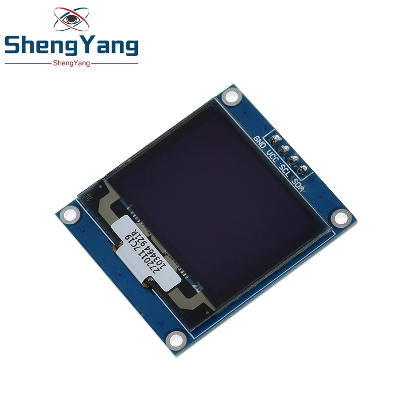 

TZT IPS 1.32 inch 25P HD SPI White OLED Screen SSD1327 Drive IC 128*96 Parallel / IIC Interface 3.3V