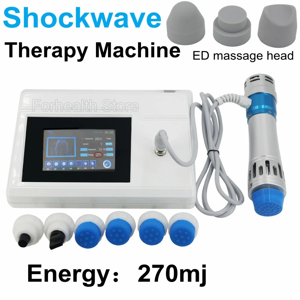 

Shockwave Therapy Equipment For Erectile Dysfunction Pain Relief Body Relax Massager Shock wave physiotherapy 10-270mj