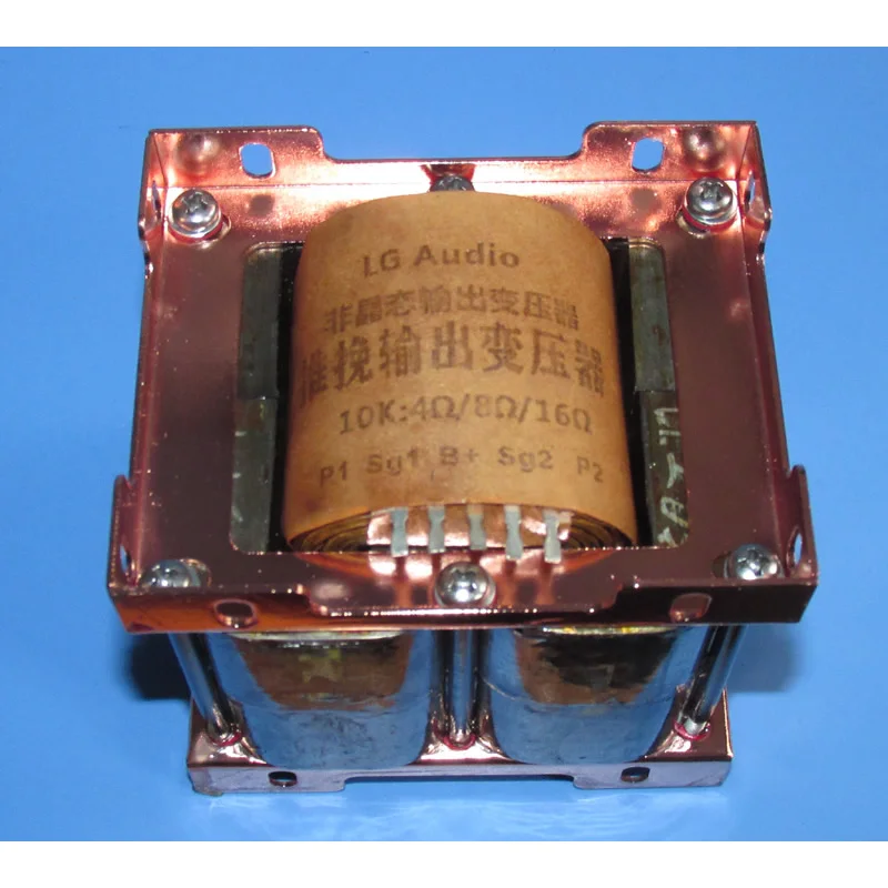 Amorphous 8C super linear push-pull 10K: 4Ω 8Ω 16Ω tube power amplifier 50W output transformer, suitable for EL84, 6P14, 6V6