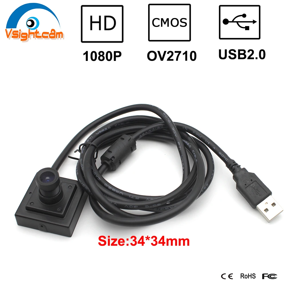 

OV2710 1080P Full HD USB Camera Android Linux UVC Webcam Mini Surveillance Camera Used For ATM POS Machines ,Laptop Computer