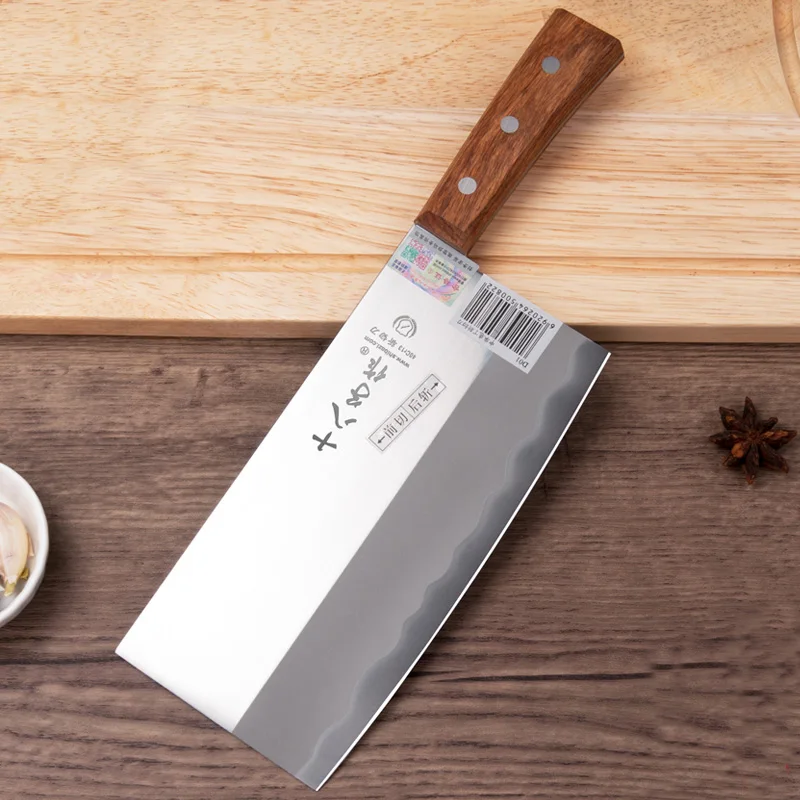Cleaver Knife Japan Kitchen Chef Knives Wood Handle Meat Fruit Vegetable Fish Butcher Knife Chinese Cleaver High Carbon Knives