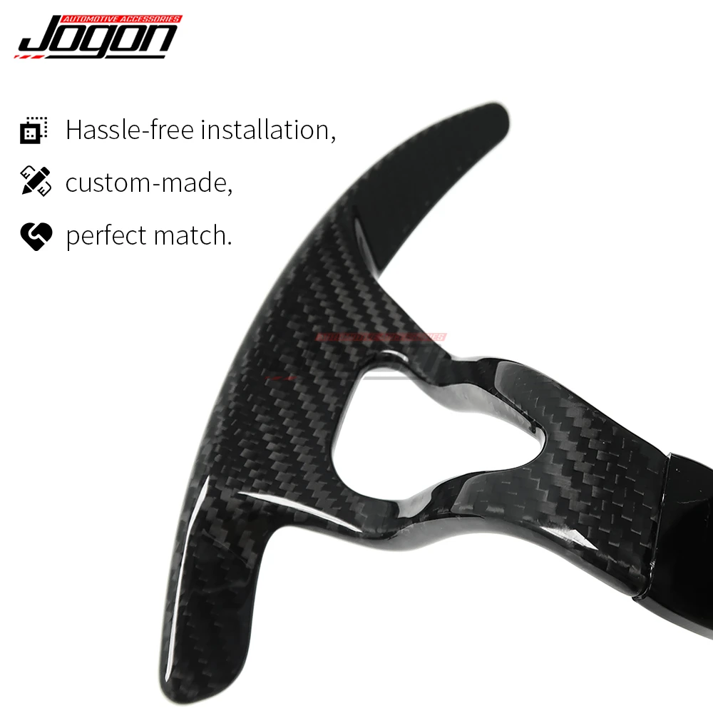 Steering Wheel Paddle Shifter For INFINITI G35 G37 Q50 Q60S Car Real Carbon Fiber Gear Paddle Extension Accessories