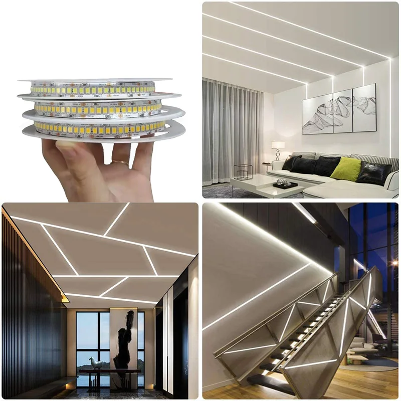 5m 2018 Neuer LED-Streifen mit hohem CRI 90 4000K 240LED/m 24V 2835 0,2W Warmweiß 1800lm/m für Zuhause – Detail 4