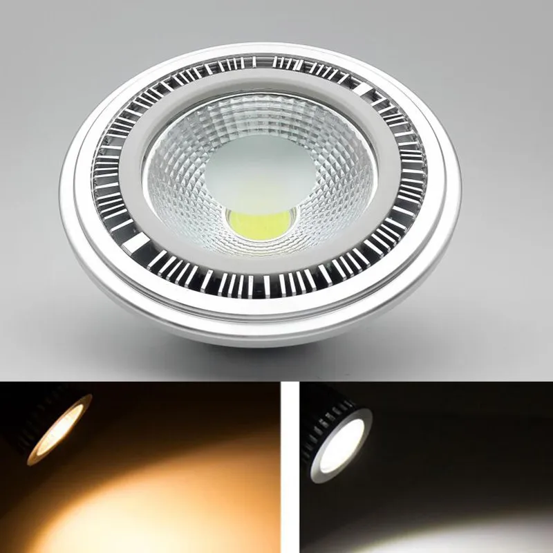 Dimmable  AR111 Lamp  Replace Halogen Lamp 5W G53 GU10 Spot Light AC220V 12V ES111 Warm White Neutral White  LED Downlight