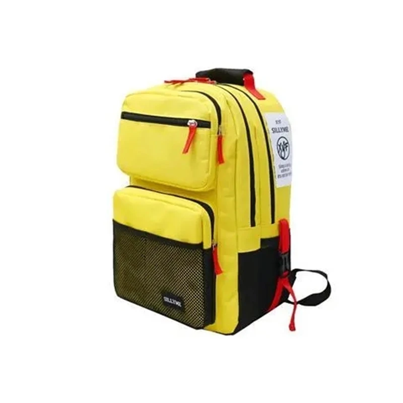 New Black and White Stitching High School Bags for Teenage Boys Girls Travel Backpack Laptop Bag 15.6 Kids Schoolbag Backpack