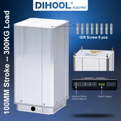 DHLA1100 B Type Electric Lifting Column 100MM 300KG Load Equipment Telescopic Device System DC24V Lift Table Legs Laboratory