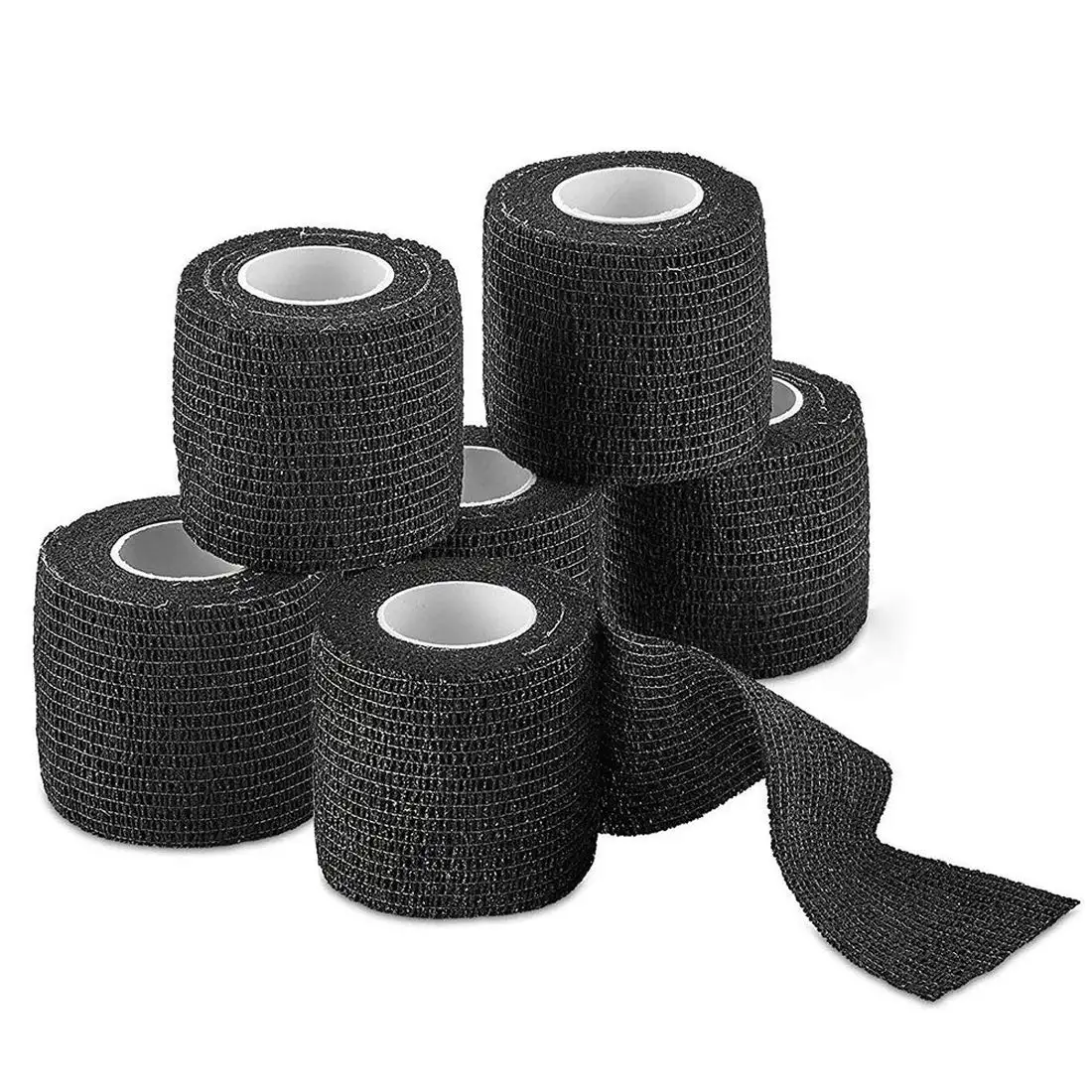 Black Tattoo Grip Bandage Cover Wraps Tapes Nonwoven Waterproof Self Adhesive Finger Wrist Protection Tattoo Accessories