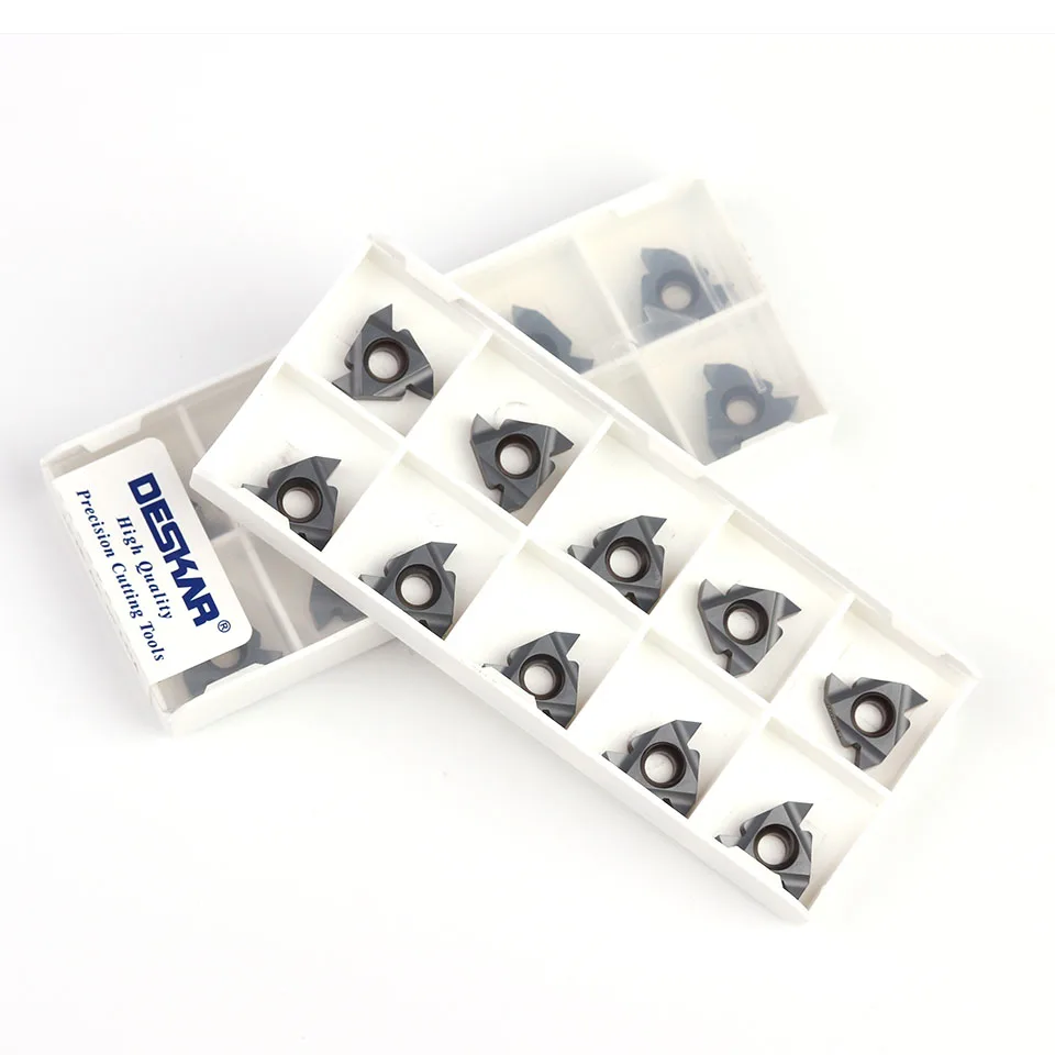 Imagem -02 - Produtos 16er 16ir A55 A60 G55 Ag55 Ag60 Lda Inserção de Rosca Carboneto Inserção Torno Cnc Ferramenta Torneamento de Alta Qualidade