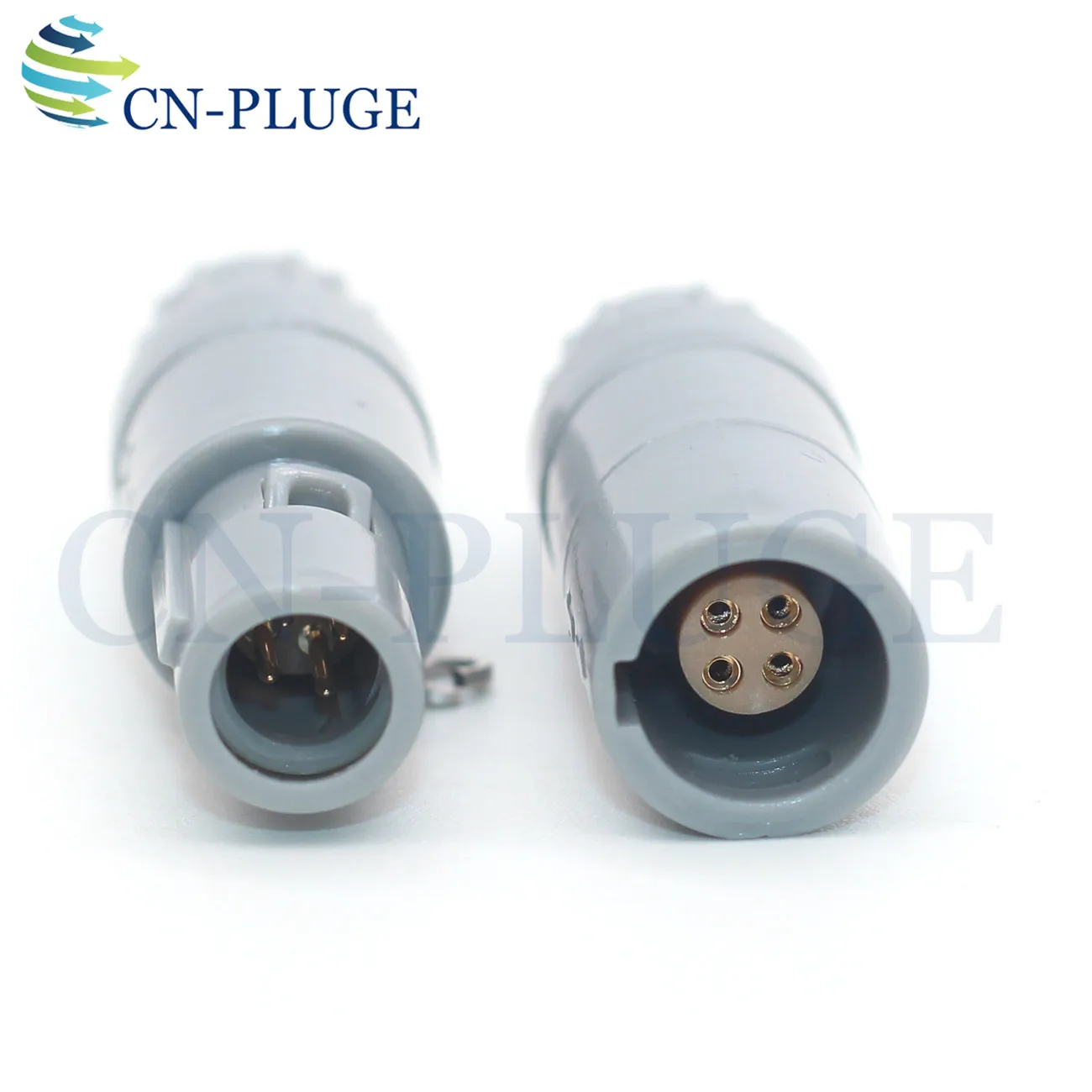 M14 PAG/PRG 4-PIN Medical Plastic Male/Female Connector Power Cable Connector