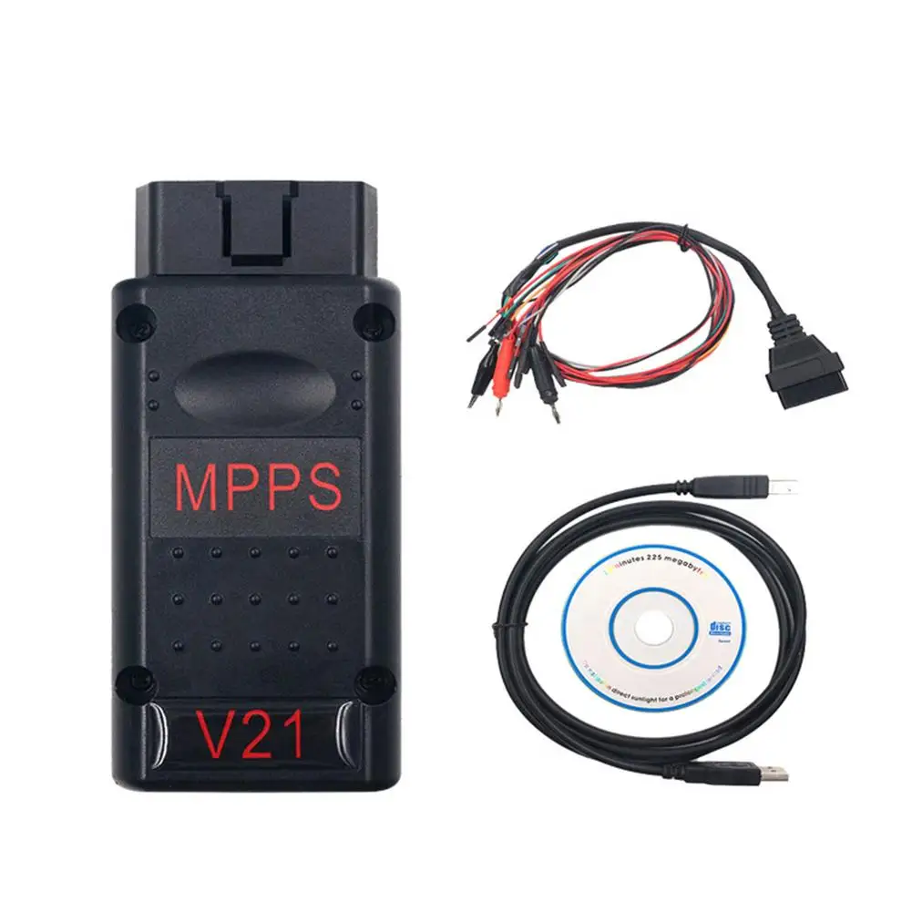 

ECU Chip Tuning Scanner MPPS V21 Main Tricore Multiboot With Breakout Tricore Cable Better Than MPPS V18 MPPS V16 OBD2 ECU Ch