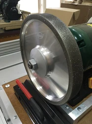 CBN Grinding Wheel #180 Grit #350 #600 for Woodturning Tools and Gauges Sharpening 32mm Width