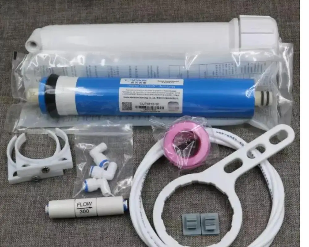 one set 100GPD RO MEMBRANE REVERSE OSMOSIS WATER FILTER machine