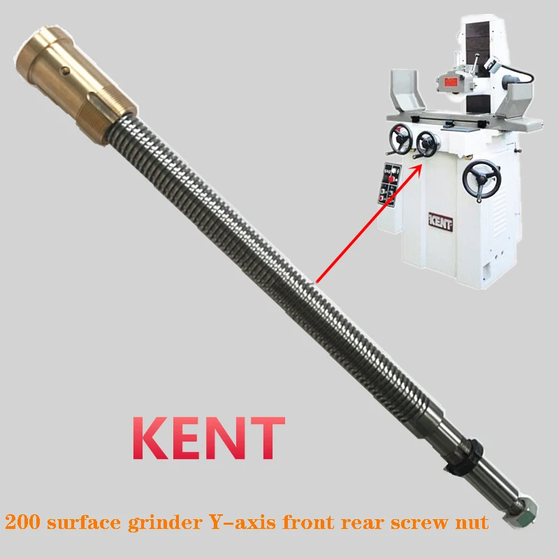 1Set  High-Quality Taiwan KENT Jiande 200 250 Flat Hand Grinder Accessories Y-Axis Front Rear Screw Nut Copper Sleeve 560/460MM