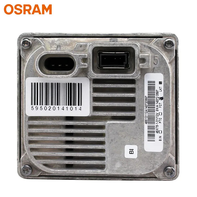 OSRAM 45XT5-1-D1/12V HID Xenon Ballast Controller 12V 45W Original XENAELECTRON Unit For Car D1S D1R HID Headlight Off Road 1PC