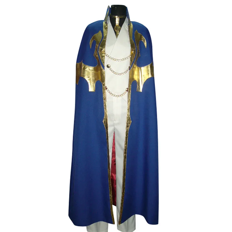 Code Geass R2 Suzaku Kururugi Traje Cosplay