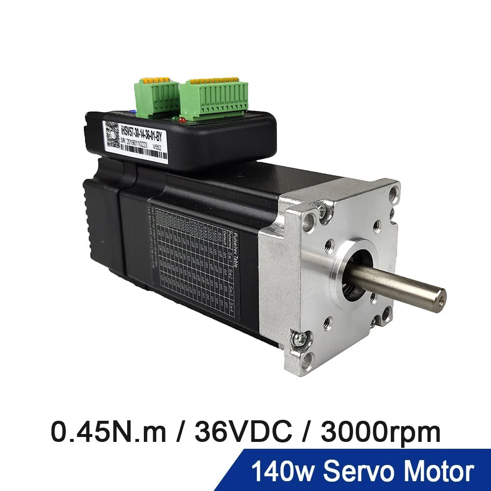 servo motor nema23 57 jmc integrado servo ihsv573014 3601 by motorista de motor mais motor integrado 140w 045nm 3000rpm dc36v 01