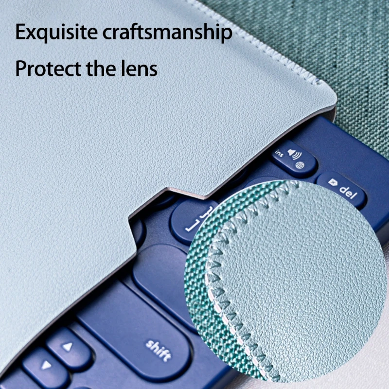 PU Leather Keyboard Sleeve Travel Sleeve Bag Case for -logitech K380 Bluetooth Multi-Device Wireless Keyboard Not Includ