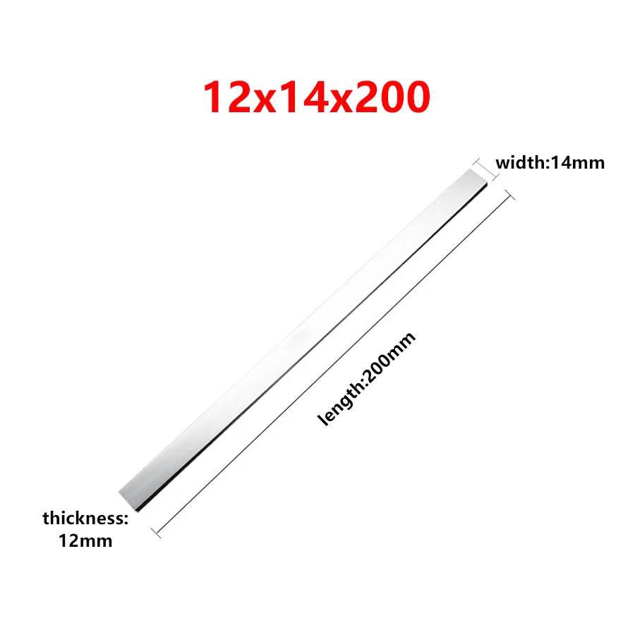 12*14*200 12x16x200 12*25*200 12x60x200 12mm White Steel Knife 200mm High Speed Steel Turning Tool Boring Bar HSS CNC Lathe Tool