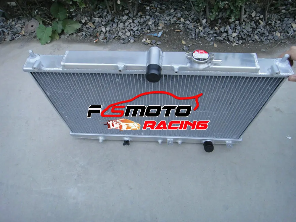 Aluminum Radiator For 1998-2002 Honda Accord SIR DX EX LX SE Value Package L4 2.3L & OR With FAN 1999 2000 2001 F20B