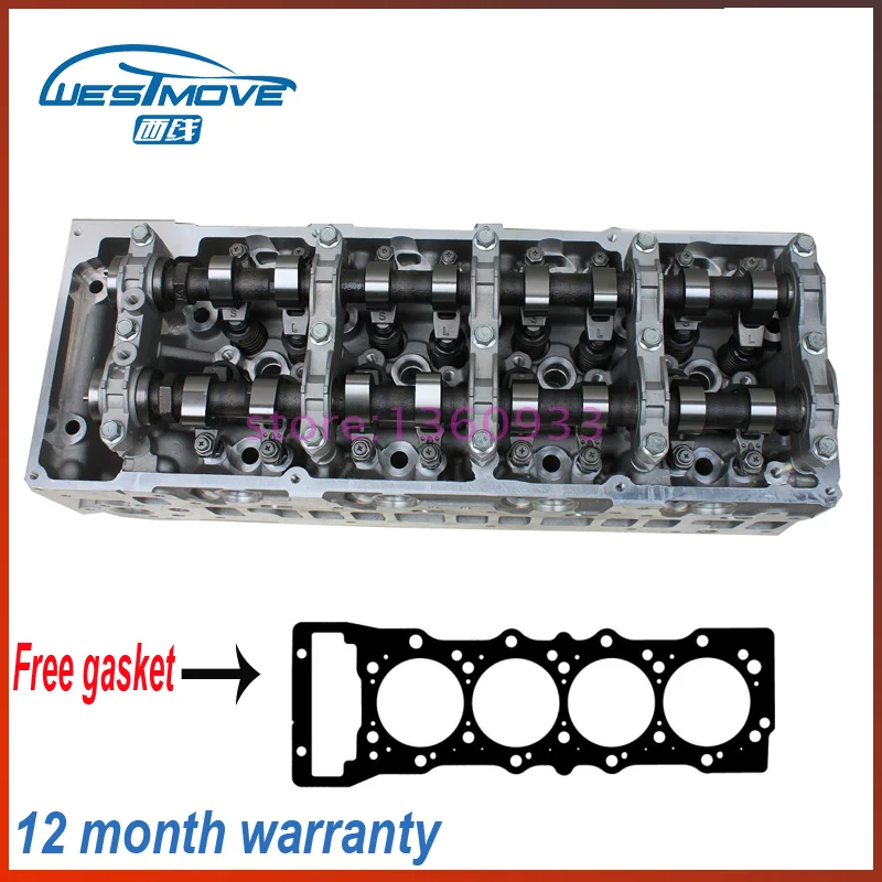 4M41 complete cylinder head assembly for Mitsubishi PAJERO III IV MONTERO SPORT L200 MONTERO 3200cc 3.2  DI-D TDI 3.2L 1005B340