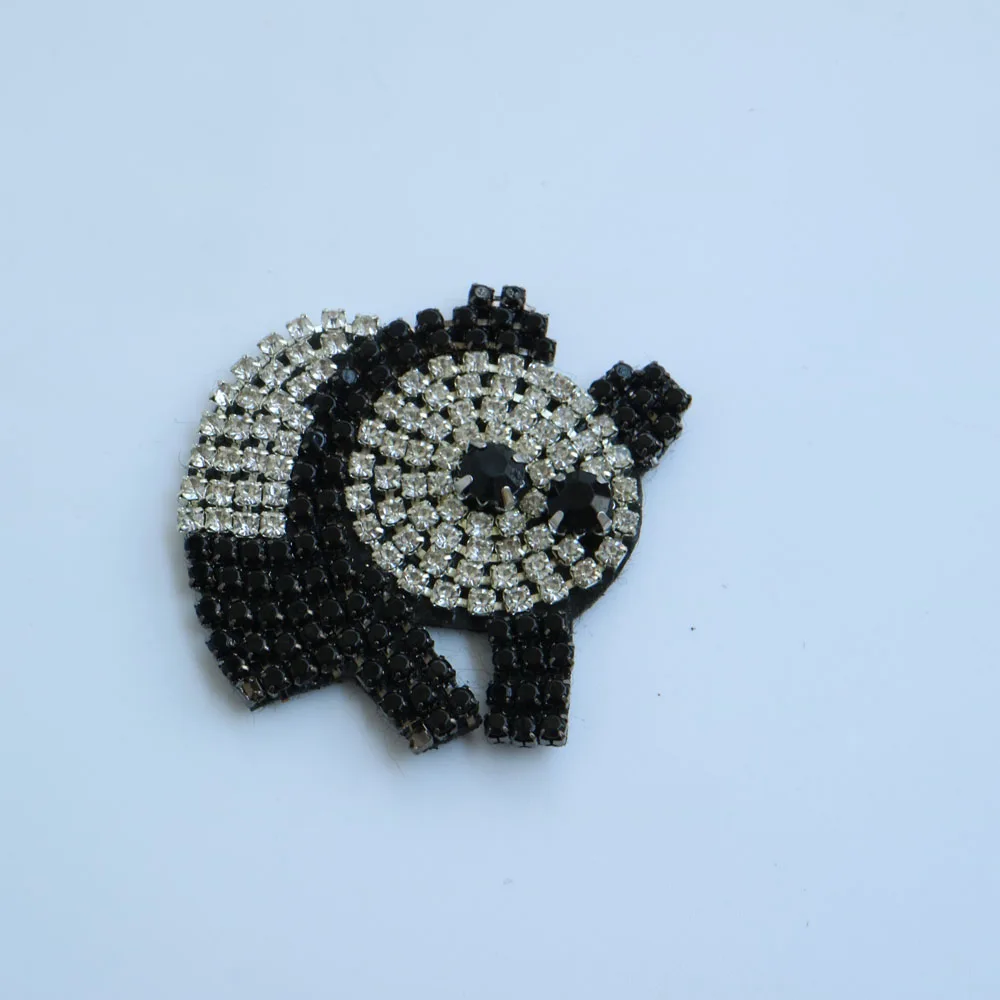 Mode nähen auf Strass perlen Patches für kleidung Blume Vogel stickerei applique Parches Handgemachte pailletten patch – Detail 10