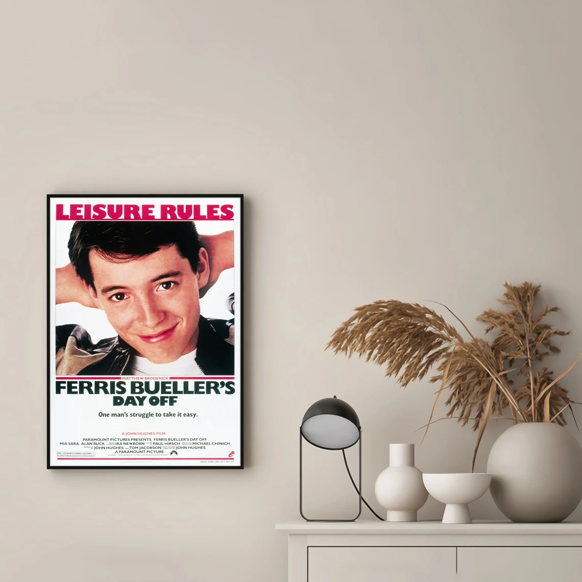 Ferris Bueller's Day Off Classic Movie Poster Canvas Print Wall Painting Home Decoration ( No Frame )