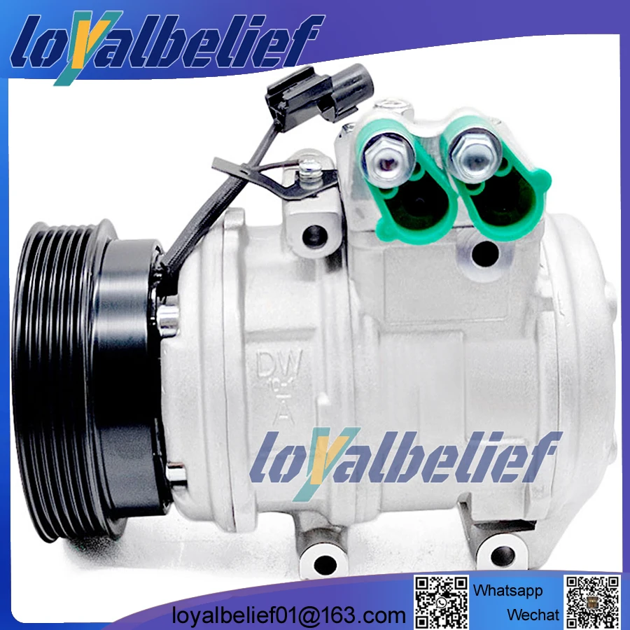 

For Car Hyundai Tucson 2.7L for Kia Sportage 2.7L 2005-2009 10PA17C AC Compressor 97701-2E300 977012E350 97701-2E350 97701-2E301