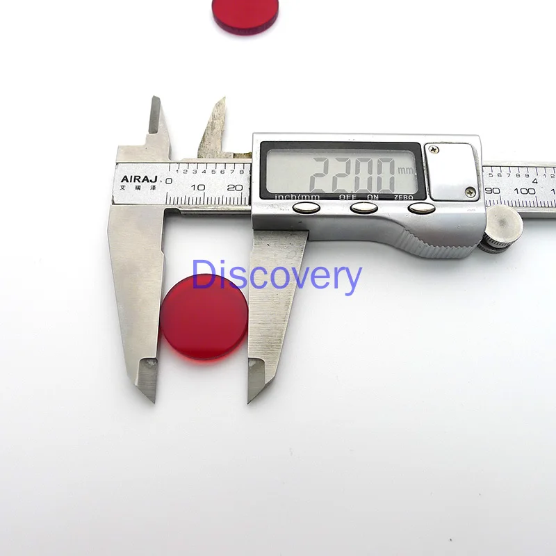 HB610 HB650 HB670 Optical ตัวกรองสีแดงสีแดงแก้วก่อนตัดผ่าน3Mm หนา3มม.